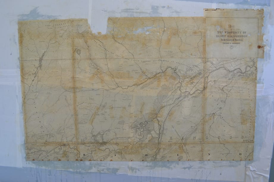 Plan of the property of Cluny Macpherson in the County of Inverness Exclusive of Aberarder