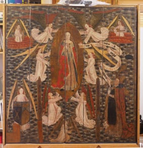 Bishop Marshall panel, Llandaff Cathedral, Cardiff