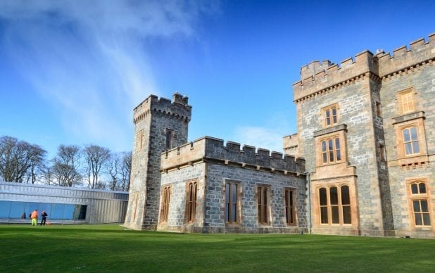 Lews Castle, Morning Room (Stornoway, Outer Hebrides) - revealing, conserving and restoring Victorian murals scheme