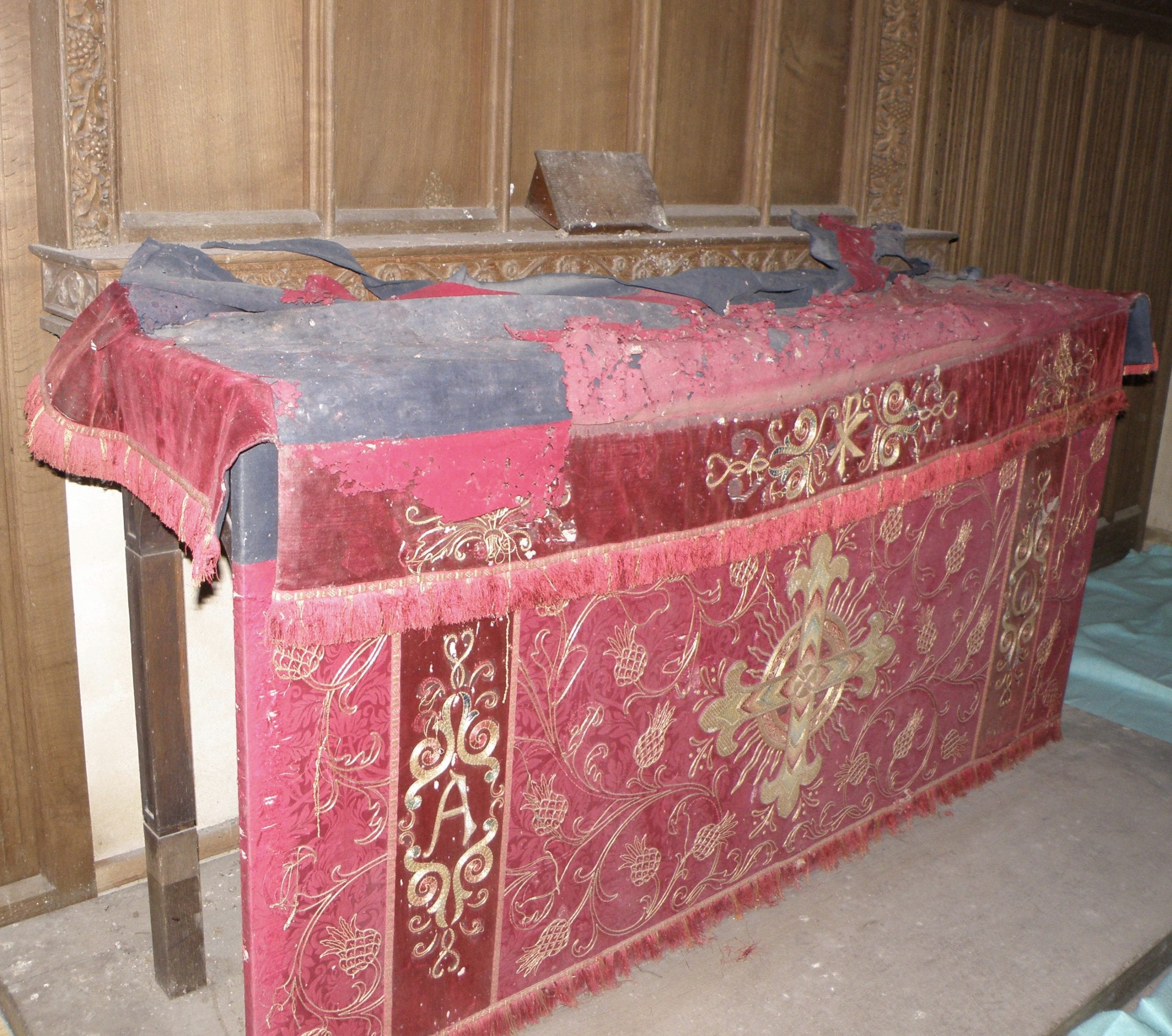 Altar Frontal, St Mary’s Church, Ickworth Church Conservation Trust