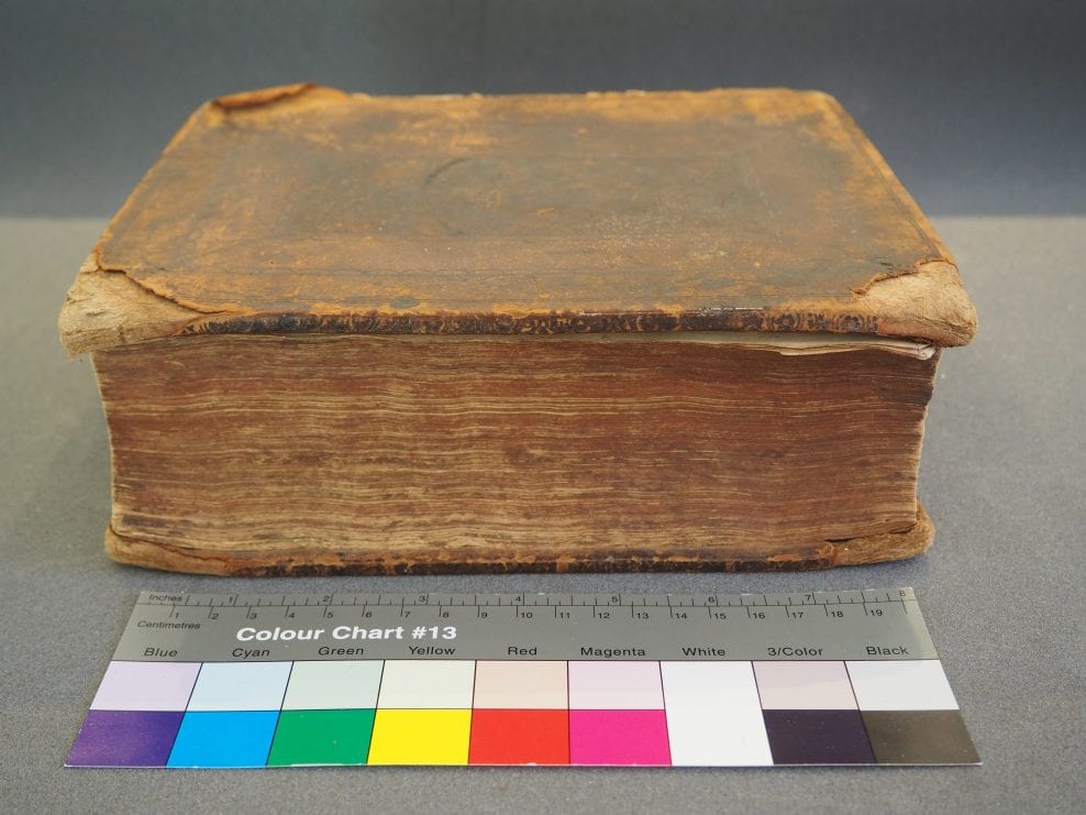 Pickering Donation Book, Trigge Library, the Church of St Wulfram, Grantham