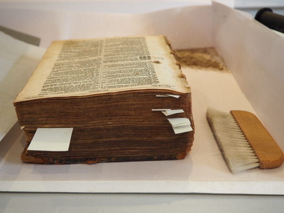 Pickering Donation Book, Trigge Library, the Church of St Wulfram, Grantham