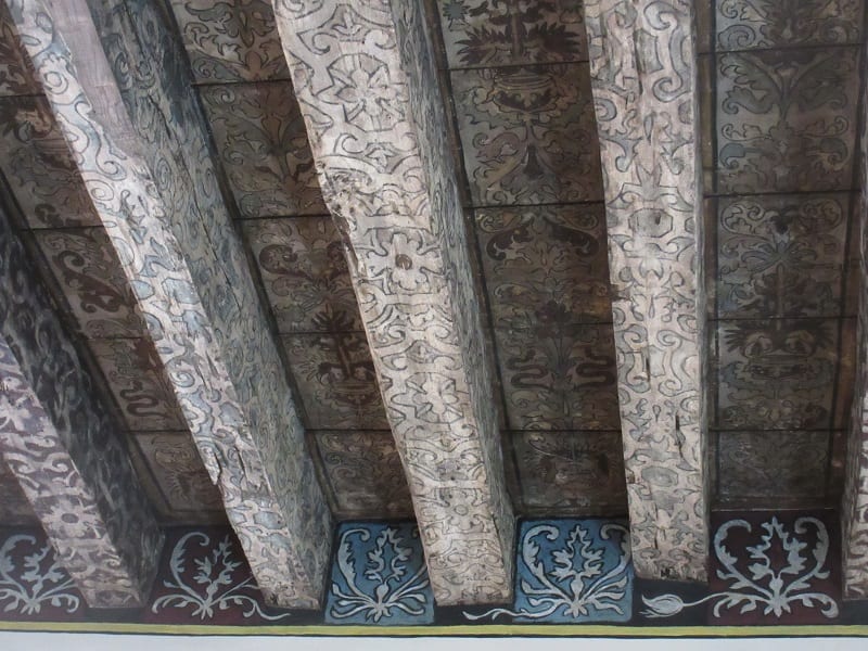 Scottish Renaissance painted decoration – Riddle’s Court (Royal Mile, Edinburgh)