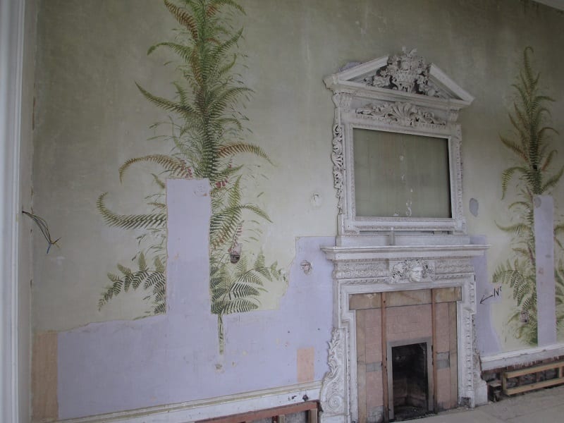 Lews Castle, Morning Room (Stornoway, Outer Hebrides) – revealing, conserving and restoring Victorian murals scheme