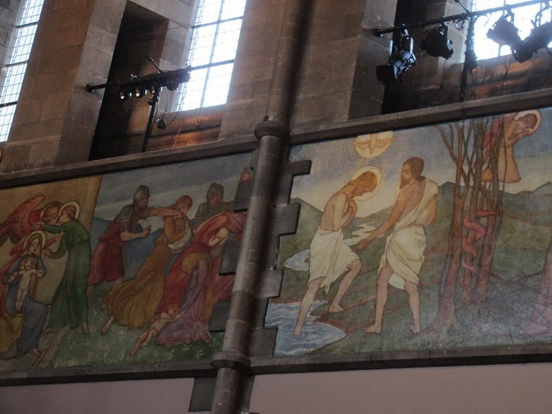 The Mansfield Traquair Centre (Edinburgh) – Phoebe Anna Traquair murals scheme