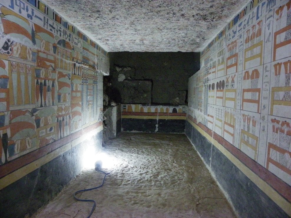 Tomb of Pepyankh, Sakkara, Egypt. Dated to the Old Kingdom.