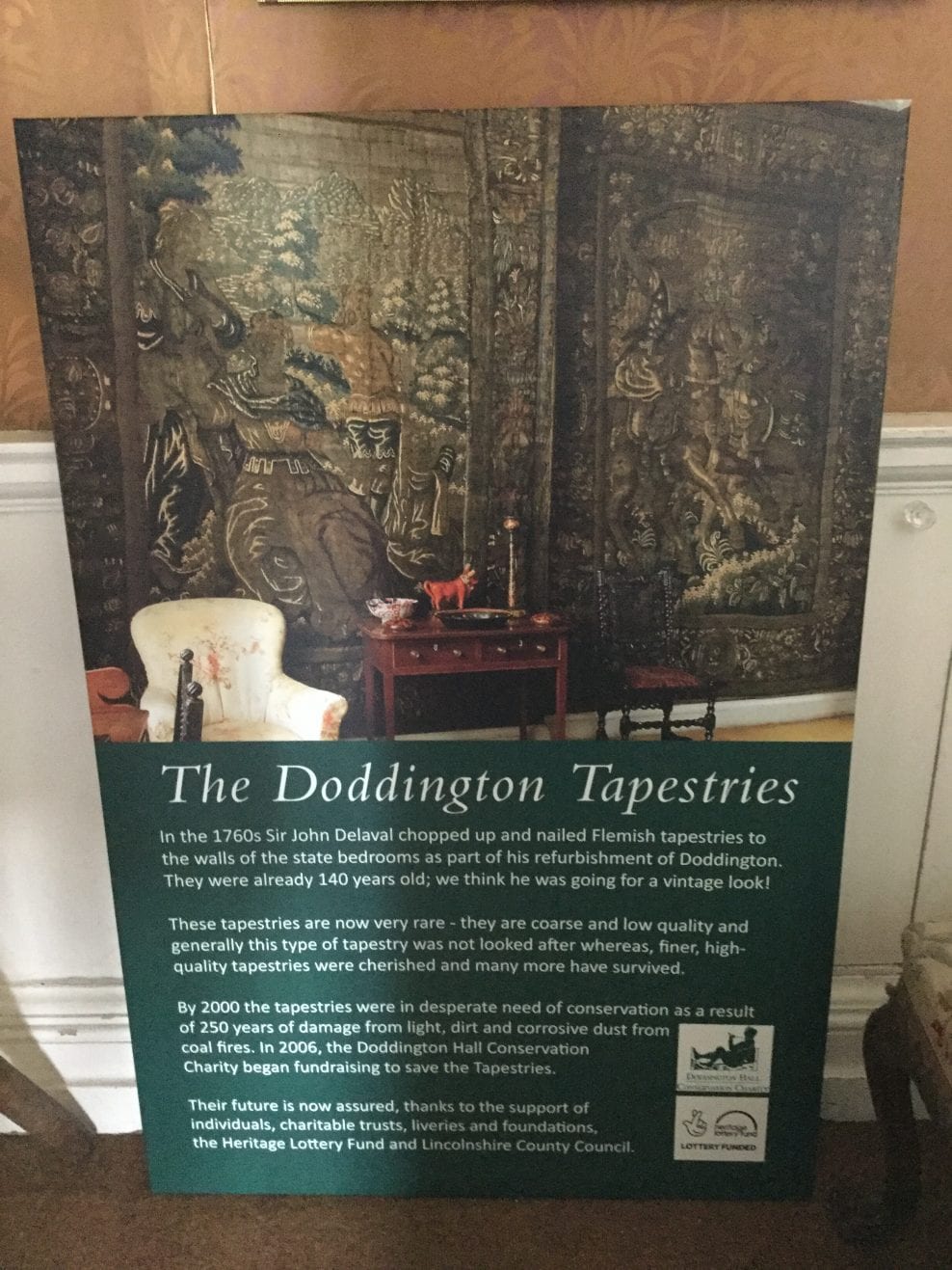 Adviser- Doddington Tapestry Conservation Project