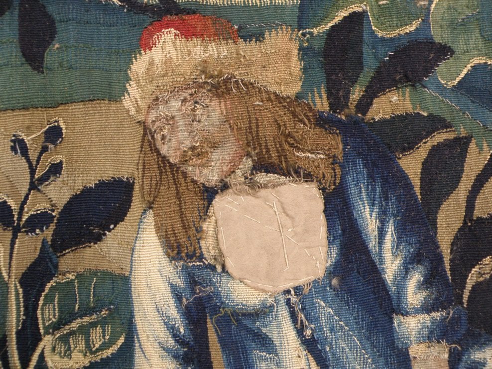 Late 17th Tapestry fragment