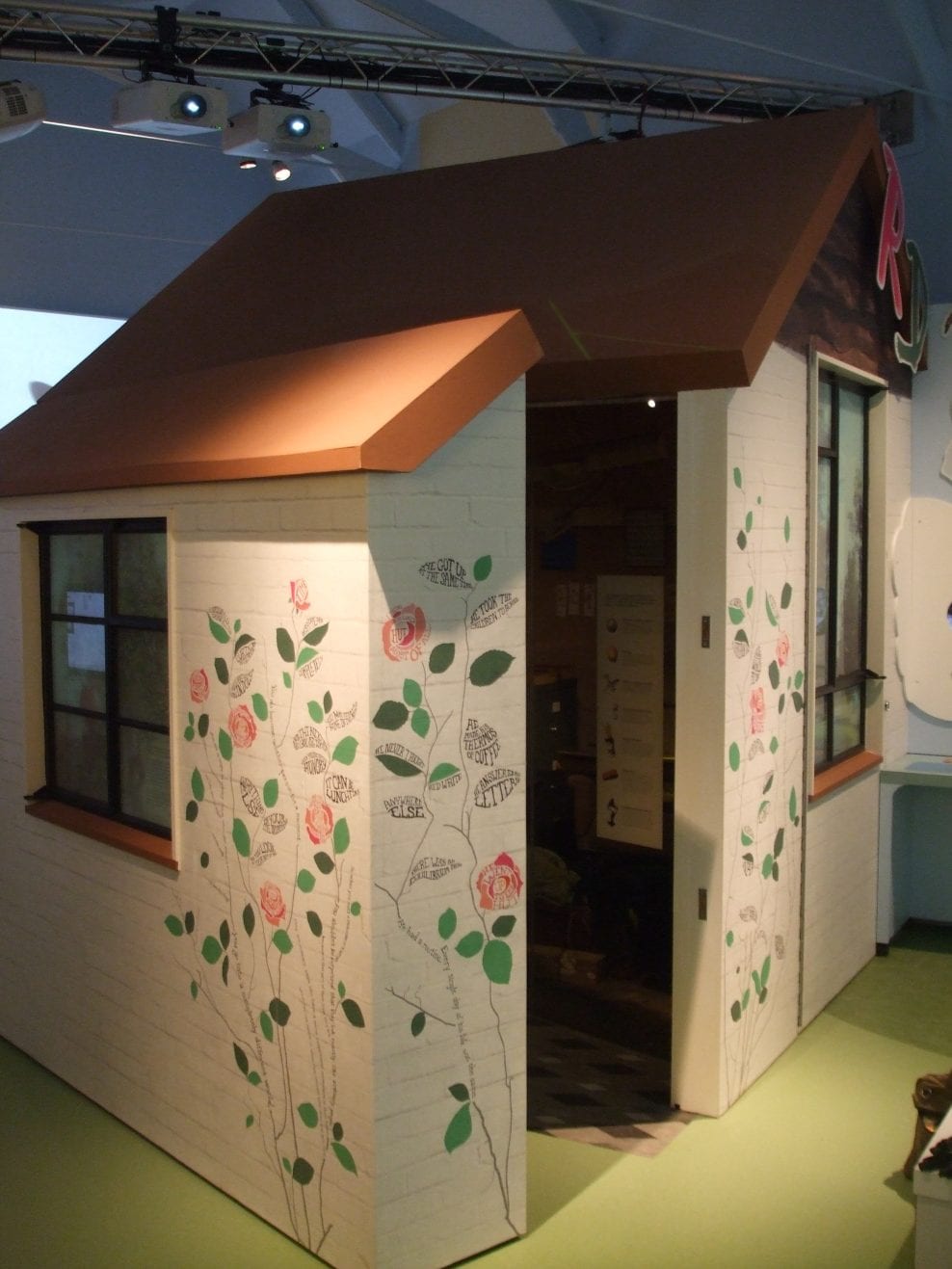 Roald Dahl Writing Hut Decant, Conservation and Redisplay Project, Roald Dahl Museum and Story Centre
