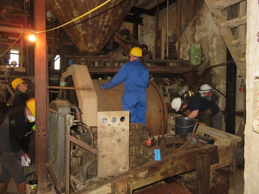 Machinery Conservation at Force Crag Mine, Cumbria, for the National Trust