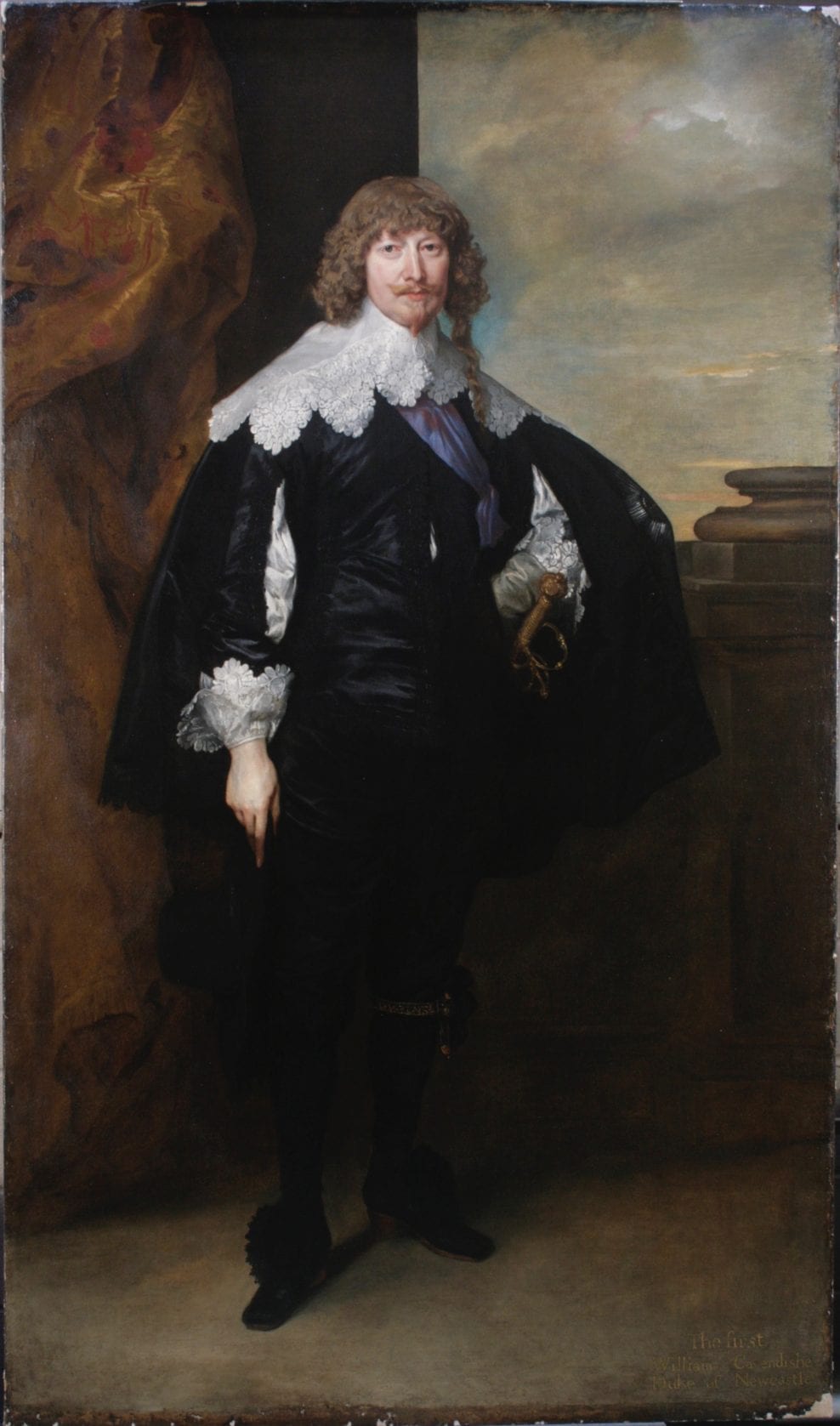 The Conservation of William Cavendish, 1st Duke of Newcastle, by Sir Anthony Van Dyck