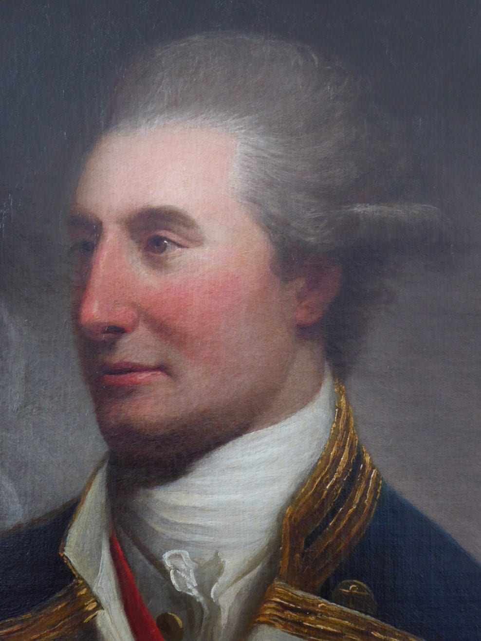 Portrait of Sir John Lindsay by David Martin (1737 – 1797)