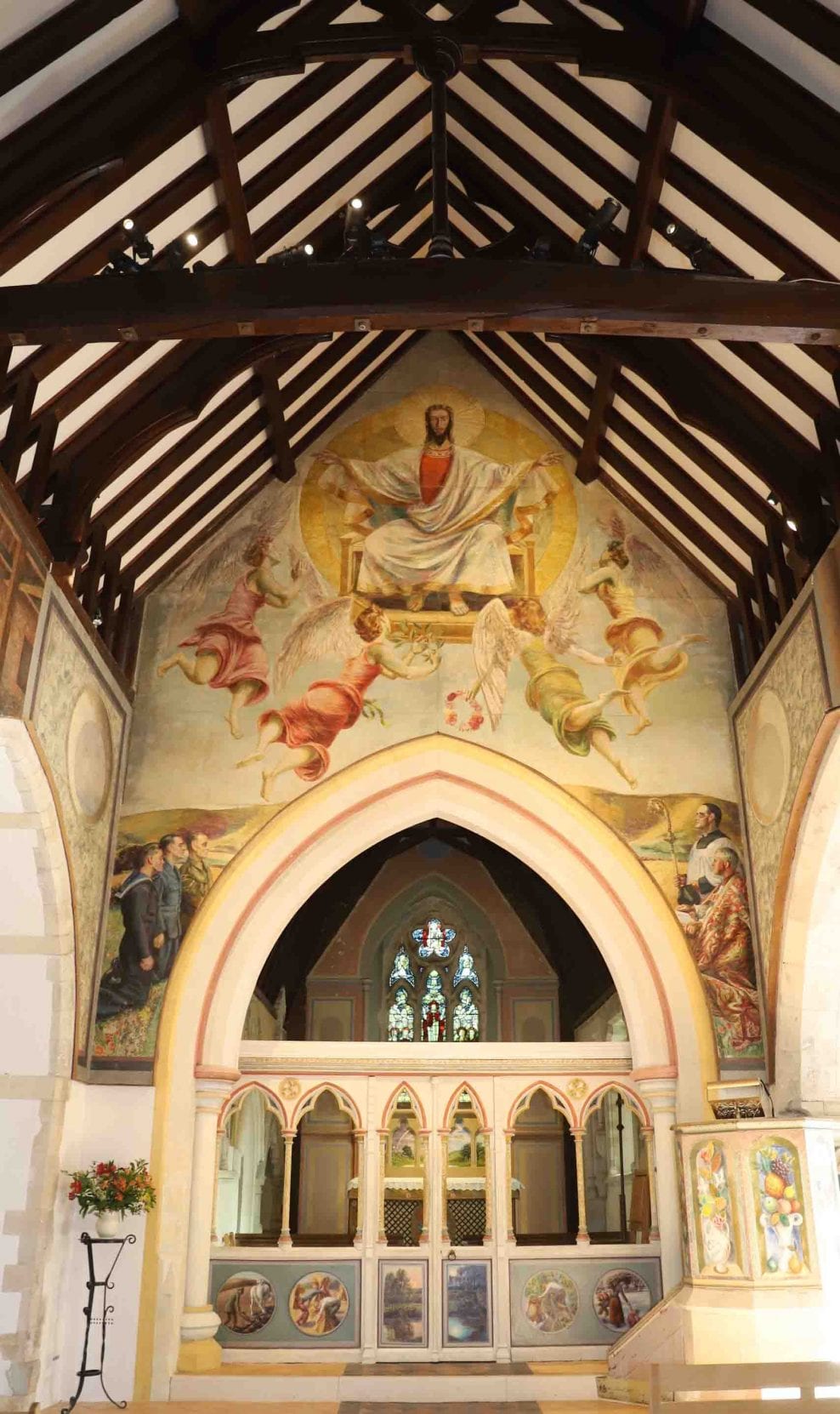 Church of St Michael and All Angels, Berwick, East Sussex