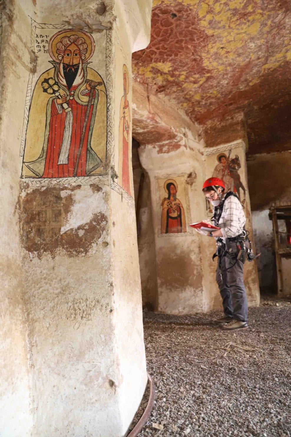 Survey of the rock-cut painted churches of Tigray, Ethiopia