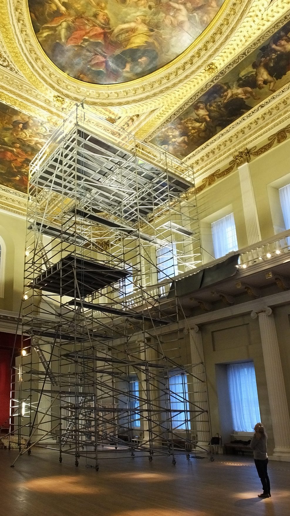 Condition surveys of the ceiling paintings by Peter Paul Rubens, in the Banqueting House, Whitehall, London