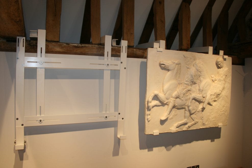 Winchester College Treasury – Installation of Parthenon Frieze Casts