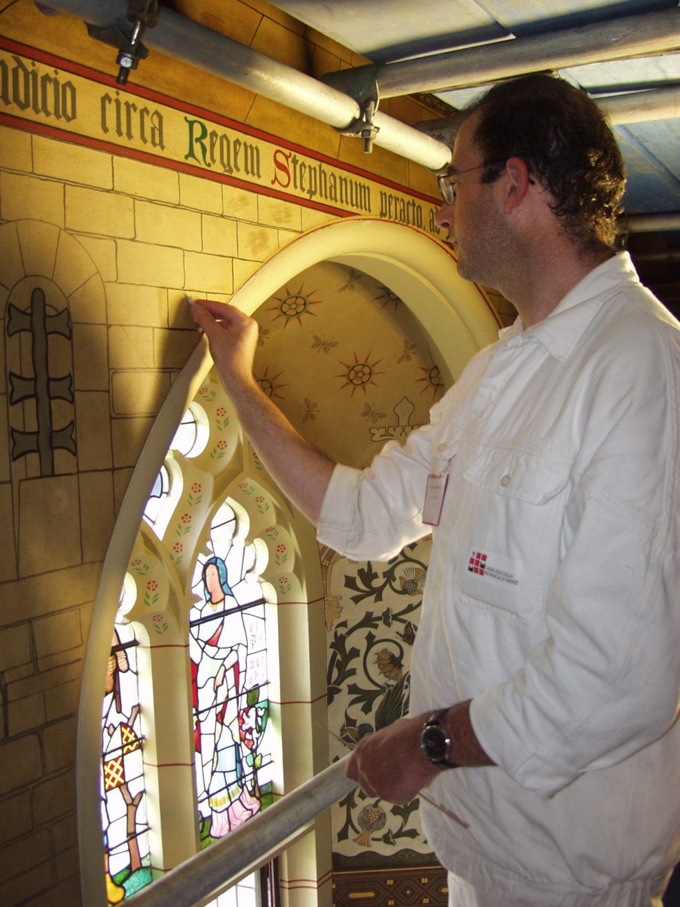 Conservation of the historic interiors by William Burges in Cardiff Castle