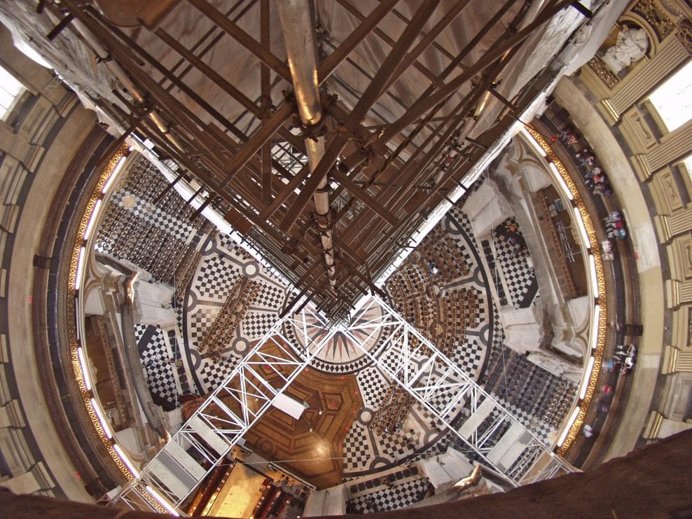 Conservation of the 18th-century scheme of wall paintings by Sir James Thornhill in the dome of St Paul’s Cathedral