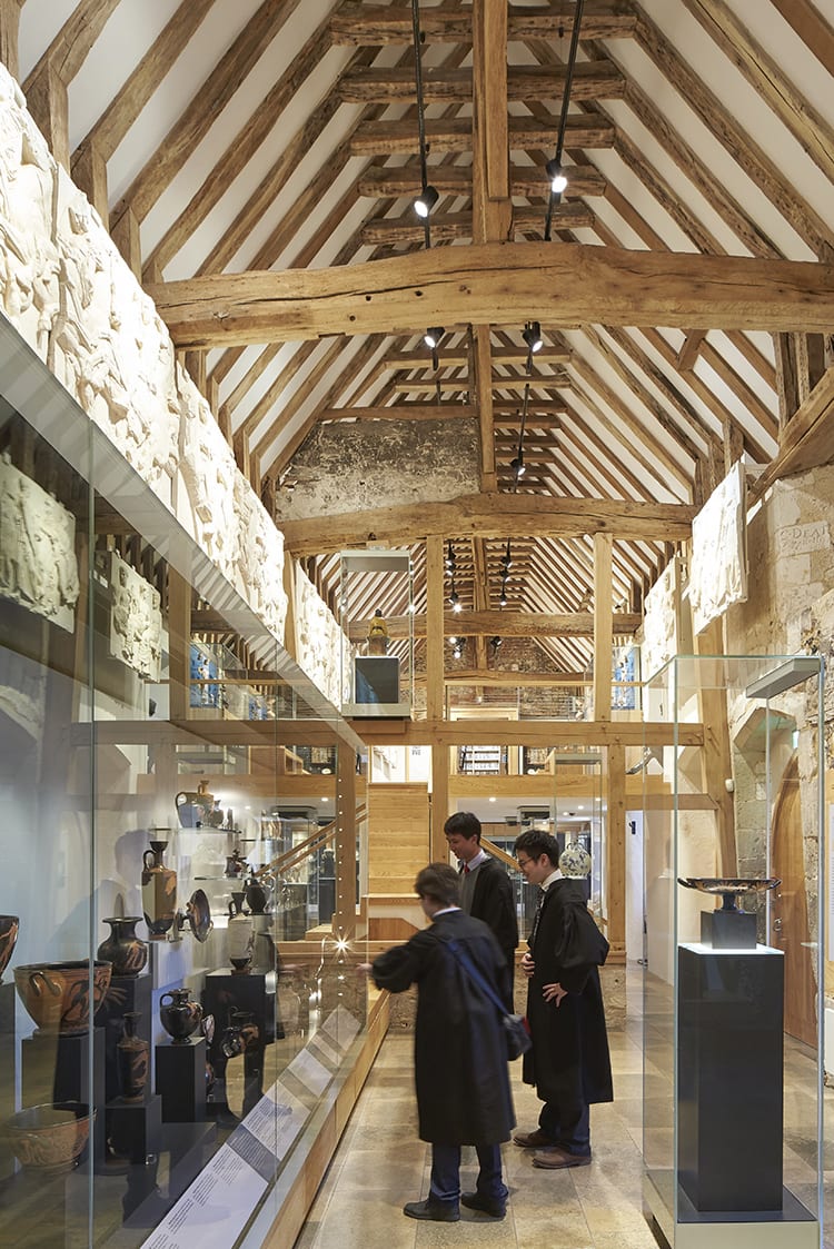Winchester College Treasury – Installation of Parthenon Frieze Casts