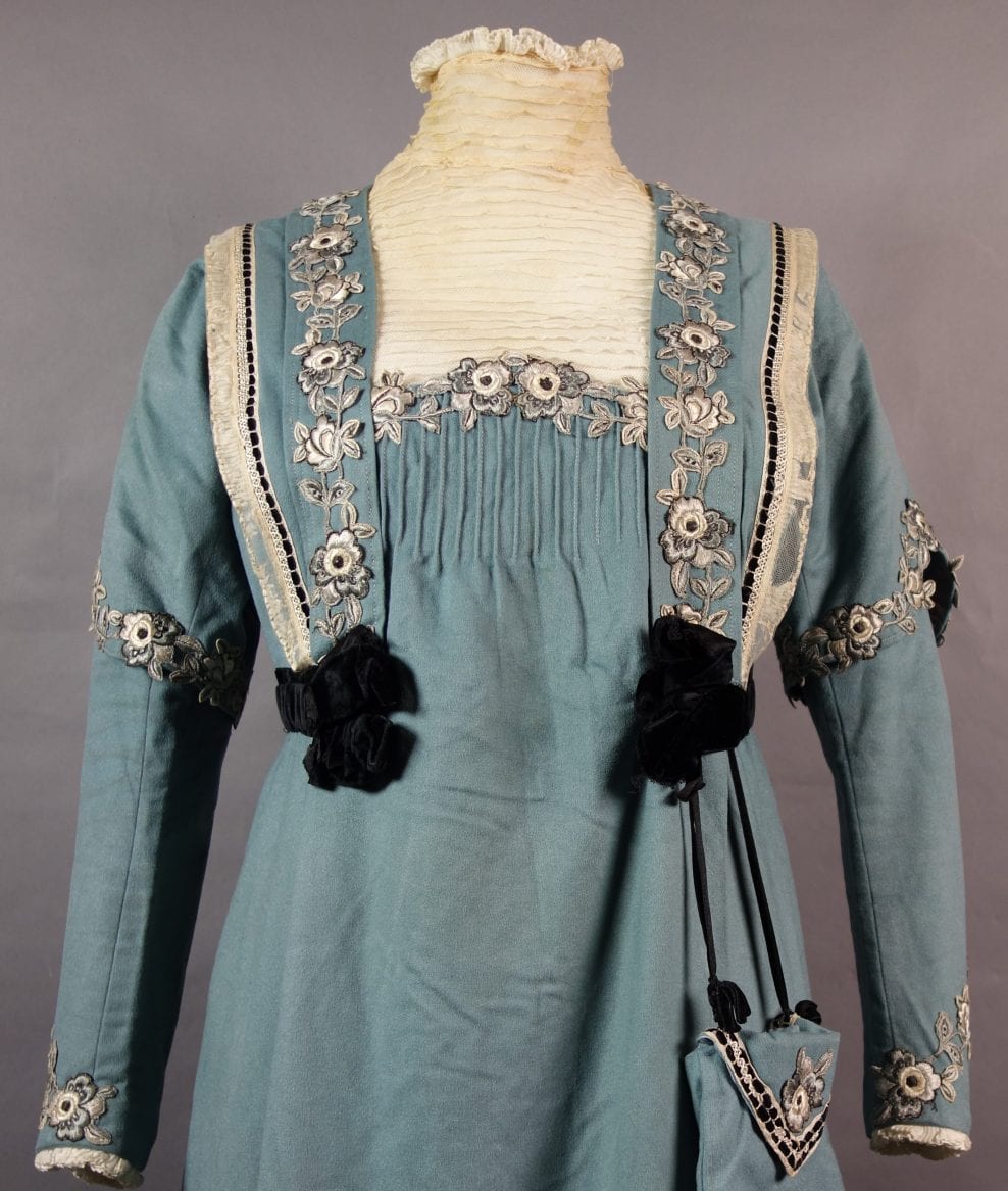 Conservation and mounting of costume and textiles for Dorset Museum