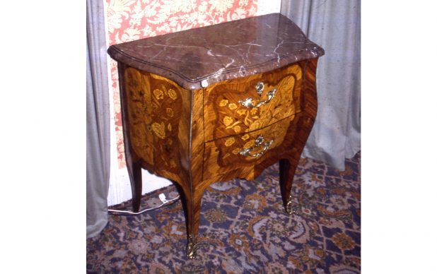 Restoration of small French Marquetry Commode
