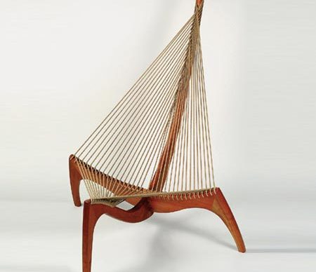 Conservation of a Danish "Harp" Chair by Jorgen Hovelskov