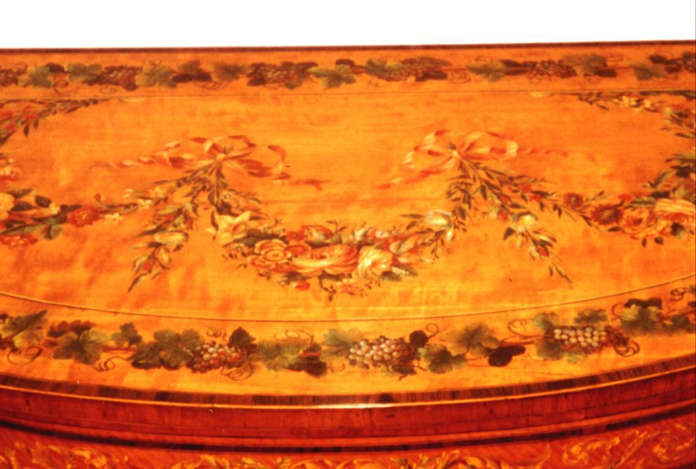 Conservation of a Late 18th century Card Table