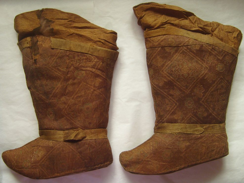 Boots after conservation