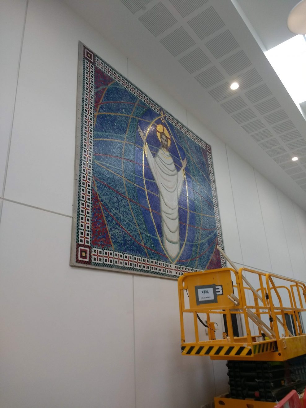 Christ the Redeemer Mosaic by Jonah Jones