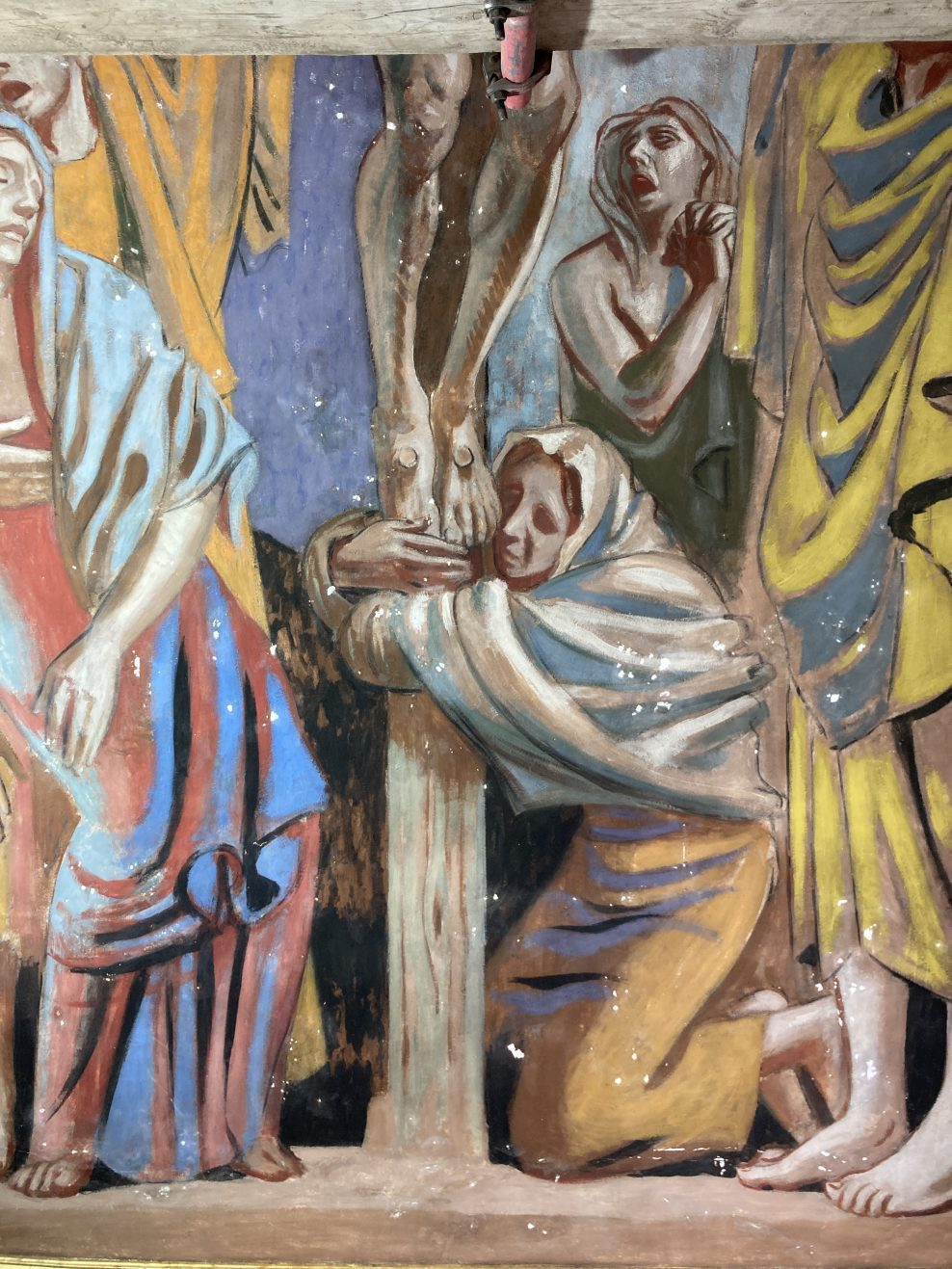 Conservation treatment project for the Hans Feibusch’s Wall Paintings at St John’s Waterloo – London