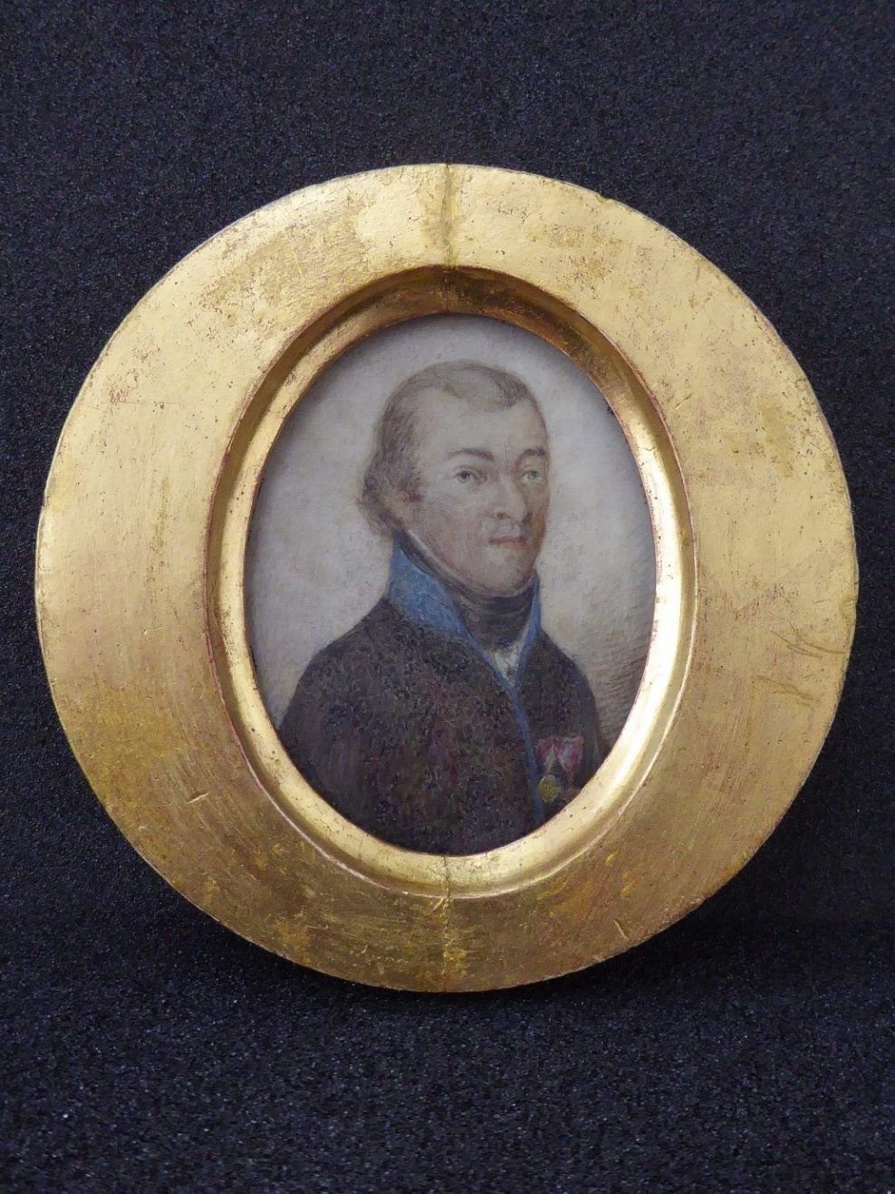 Portrait Miniature of Baron Josef Otto Stockar von Bernkopf by an Unknown Artist, Private Collection