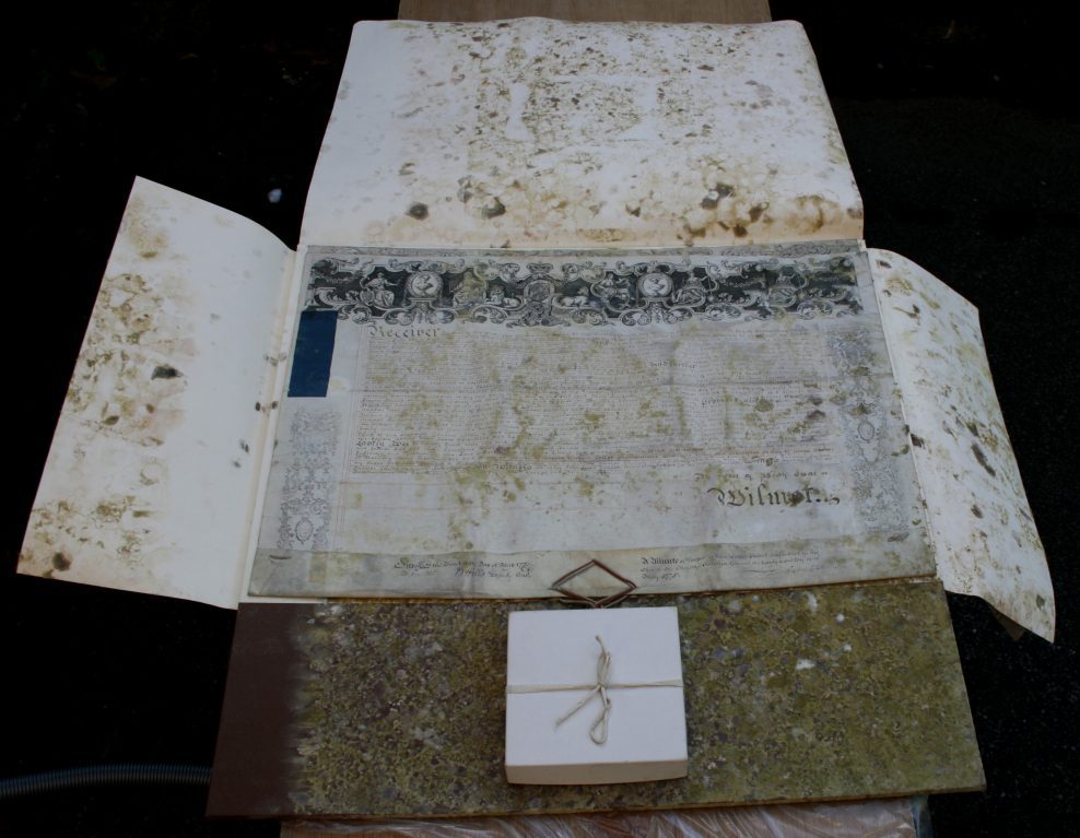 Conservation of a Parchment Deed