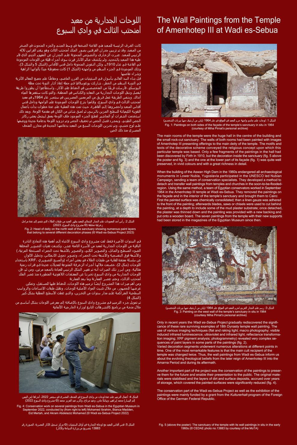 Conservation & Research: Wadi es Sebua Temple Wall Paintings
