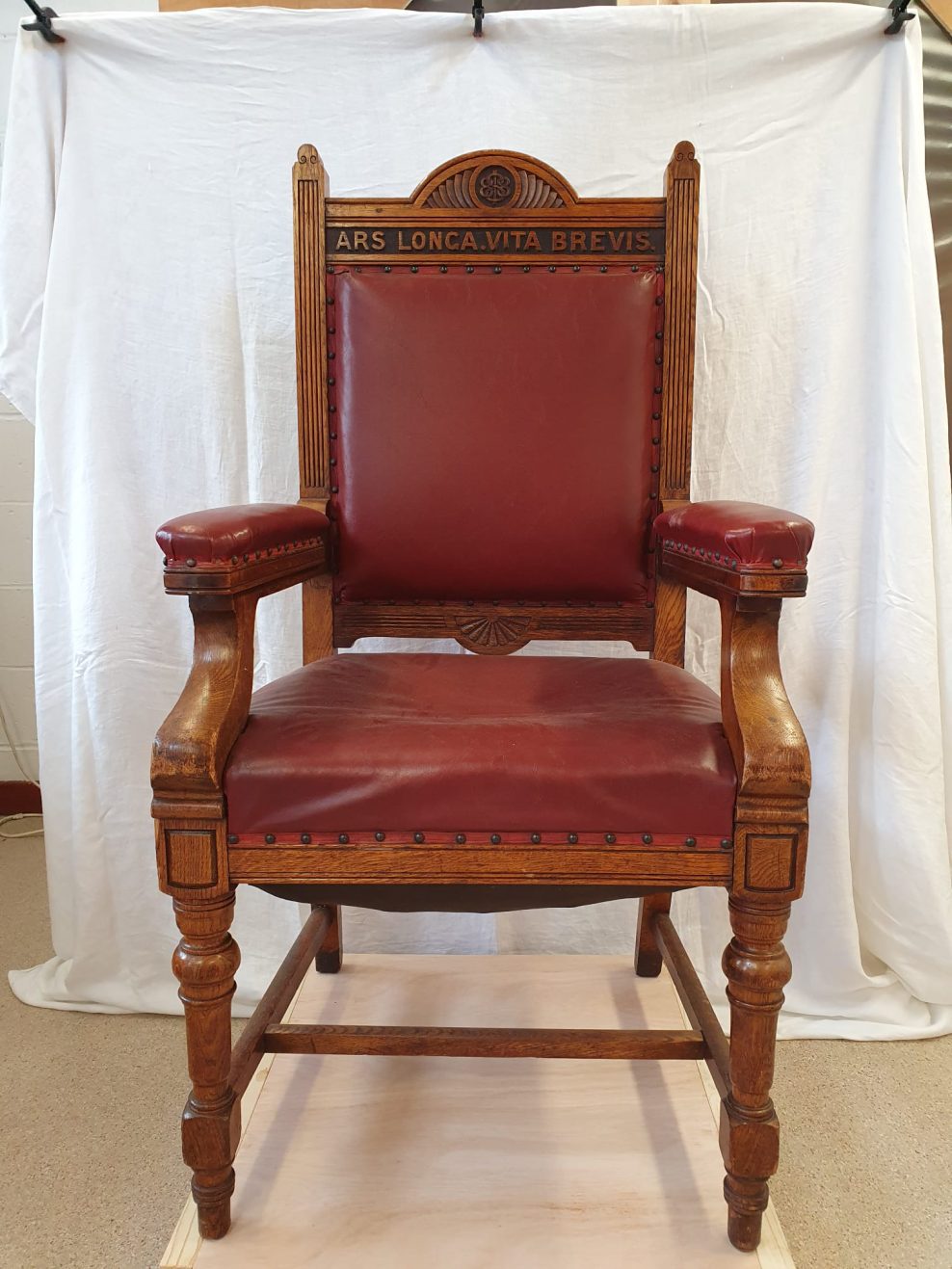 Chair conservation and re-upholstery